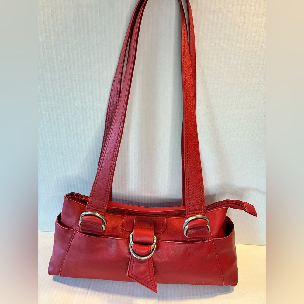 Derek Alexander Red Shoulder Bag